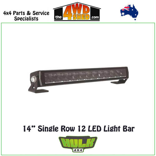 14" Slimline Single Row 120W LED Light Bar