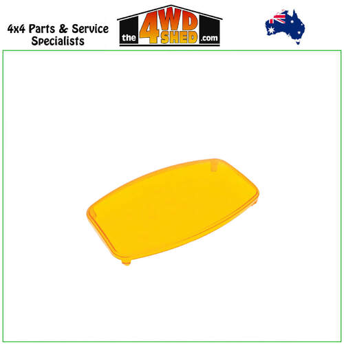 Amber Protective Lense Cover suits 9.7" Hulk 4x4 LED Driving Light
