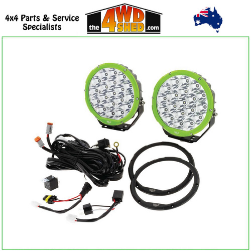 7" Round LED Driving Light Kit PAIR