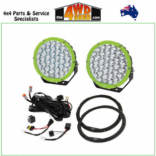 9" Round LED Driving Light Kit PAIR