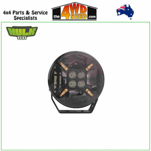 7” Round LED Driving Light Black