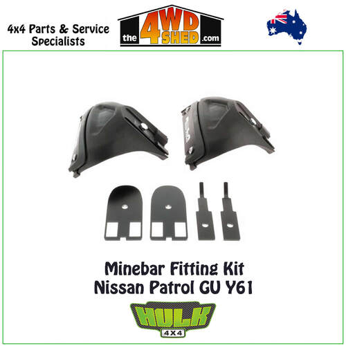 Minebar Fitting Kit Nissan Patrol GU Y61