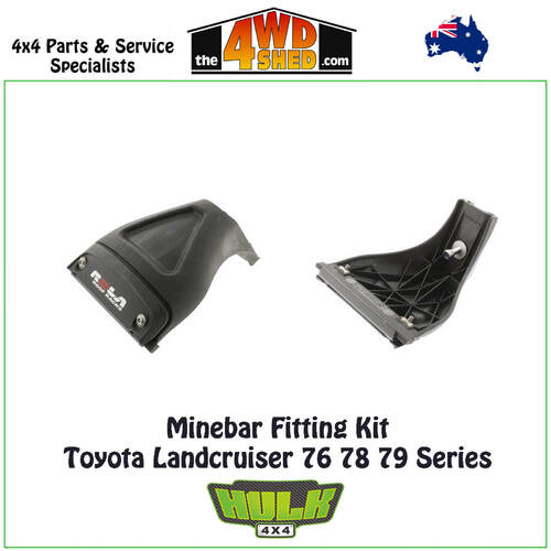 Minebar Fitting Kit Toyota Landcruiser 76 78 79 Series