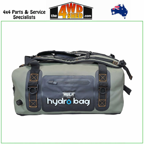 Hydro Bag 40L Waterproof Duffel Adventure Bag with Shoulder Straps - Green