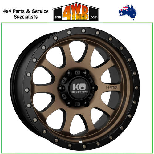 King Hurricane II Satin Bronze with Black Lip