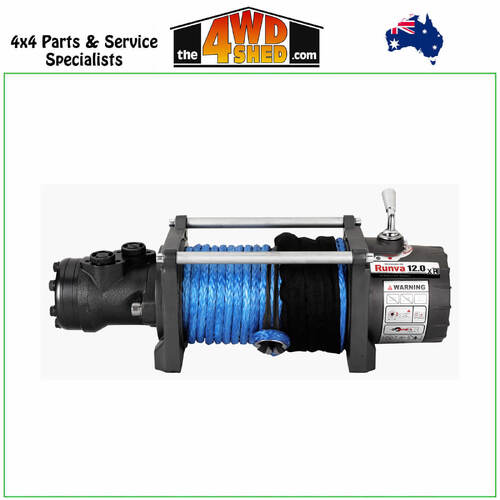 Runva HWX12000 Hydraulic Winch with Synthetic Rope 