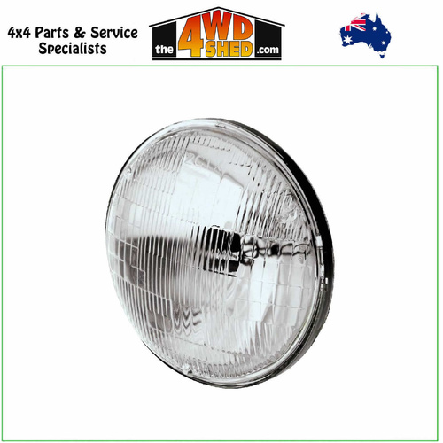 Round Sealed Beam Headlight 5 3/4 inch 146mm 12V 50 Watt High Beam 2 PIN