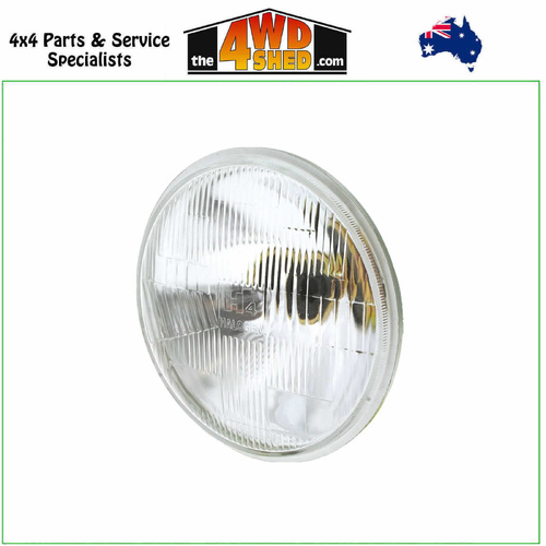 Round Semi Sealed Beam Headlight 7 inch H4 High & Low Beam with Park Light