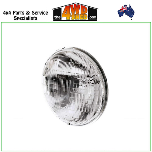 Round Sealed Beam Headlight 7 inch 75/50 Watt High & Low Beam 3 Pin