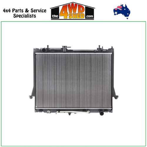 Koyorad Radiator Isuzu DMAX MUX 2.5l 3.0l Diesel w/Trans Cooler 2012-On - Auto Trans