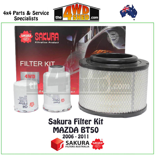 Sakura Filter Kit Mazda BT50 2.5l 3.0l 2006-2011