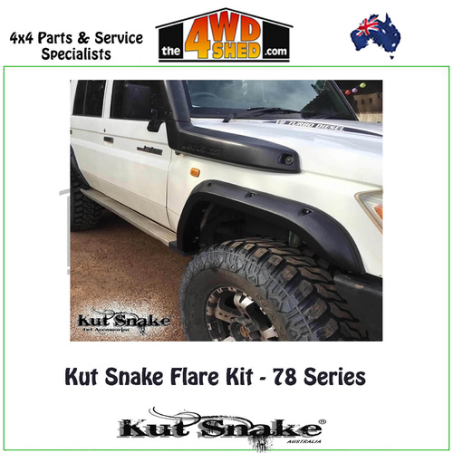 Kut Snake Flare Kit - 78 Series Landcruiser FULL KIT