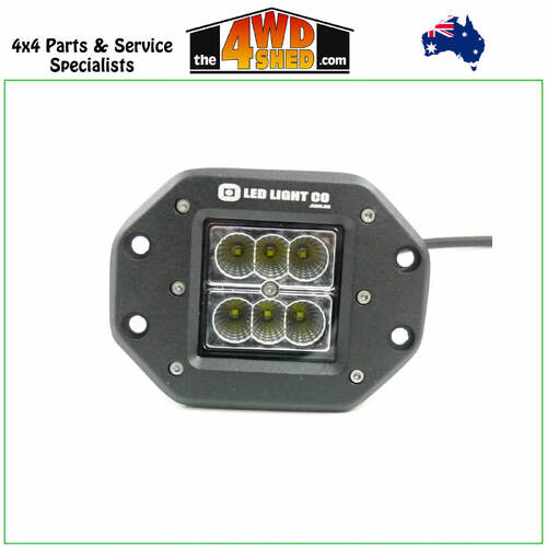 Flush Mount 24 Watt Flood Beam Recessed LED Work Reverse Light