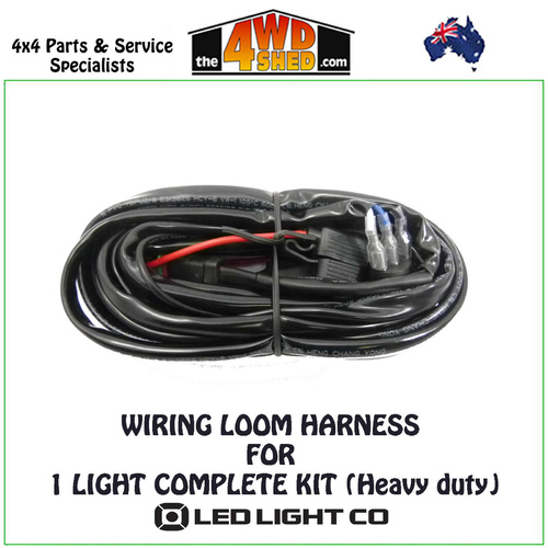 Wiring Loom Harness for Single Light