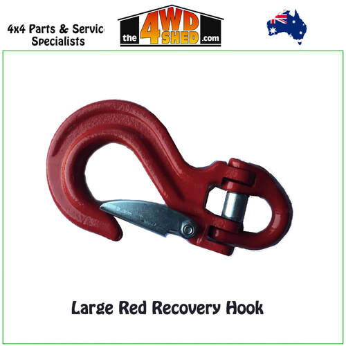 Large Red Recovery Hook 3.2T