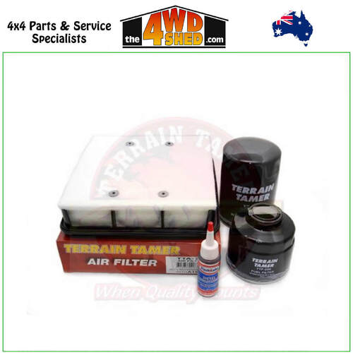 Terrain Tamer Filter Kit Mitsubishi Triton ML 4M41 6/2006-8/2009
