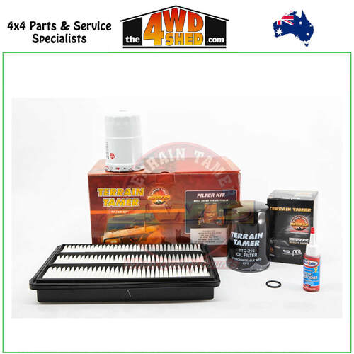 Terrain Tamer Filter Kit Mitsubishi Pajero NM NP 4M40 4M41