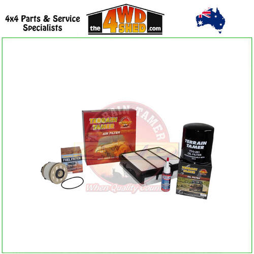 Terrain Tamer Filter Kit Mitsubishi Triton MQ 4D56T 1/2015-