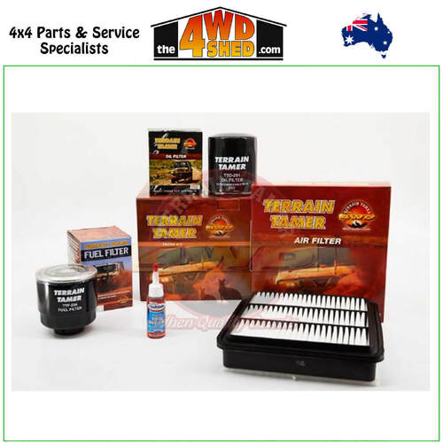 Terrain Tamer Filter Kit Mitsubishi Challenger PB 4D56T 12/2009