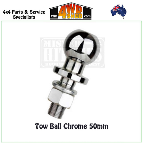Tow Ball Chrome 50mm