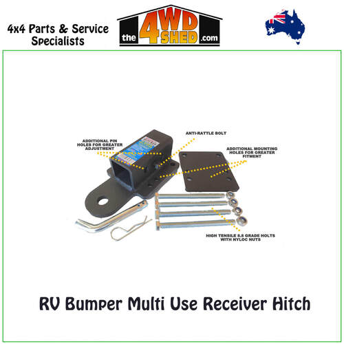 RV Bumper Multi Use Receiver Hitch