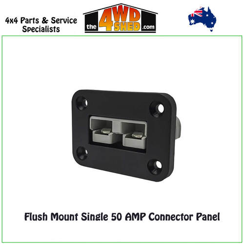 Flush Mount Single 50 AMP Anderson Connector Panel