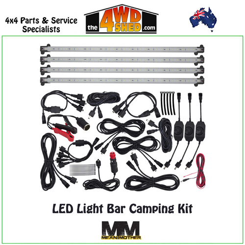 LED Light Bar Camping Kit
