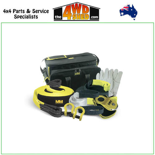 8 Piece Recovery Kit 8000kg inc Heavy Duty Bag