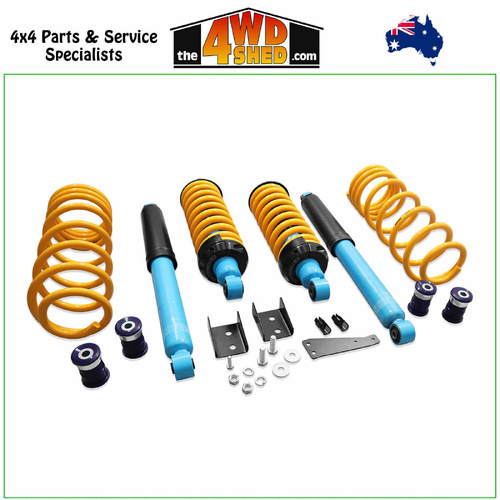 2 Inch 50mm Formula 4x4 Height Adjustable ReadyStrut Suspension Lift Kit Nissan Navara DC D23 NP300 2015-2017 (Coil Rear)