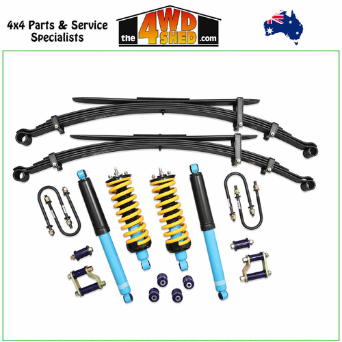 2 Inch 50mm Formula 4x4 Height Adjustable ReadyStrut Suspension Lift Kit Nissan Navara D23 NP300 2015-On (Leaf Rear)
