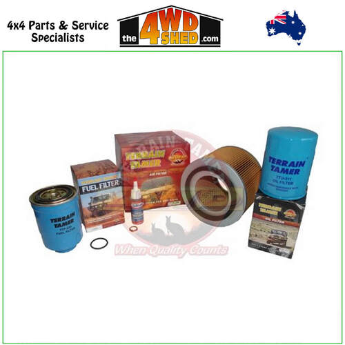 Terrain Tamer Filter Kit Nissan Patrol GU RD28T 12/1997-2001