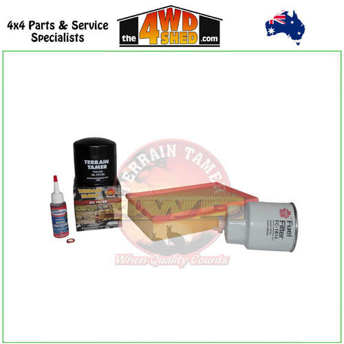 Terrain Tamer Filter Kit Nissan Navara D40 Spain Built YD25T 5/2005-5/2006