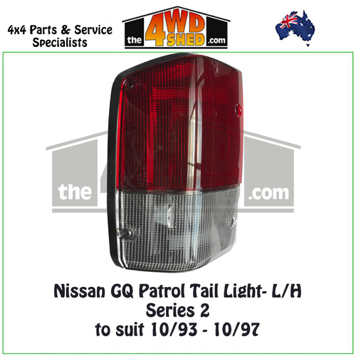 Nissan GQ Patrol Series 2 Tail Light 10/93-10/97 - Left