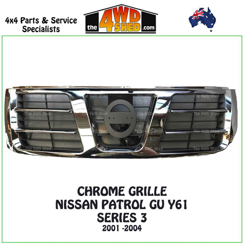 GU Nissan Patrol Chrome Grille 2001-2004