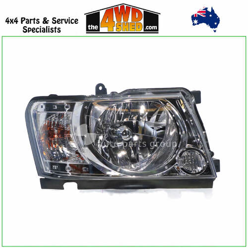 Headlight Nissan GU Patrol Wagon 12/09-12/16 - Right