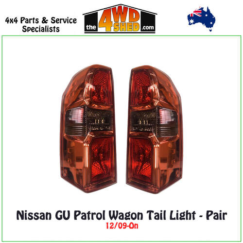 Nissan GU Patrol Wagon Tail Light 12/09-On - PAIR