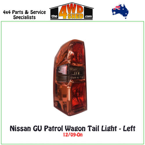 Nissan GU Patrol Wagon Tail Light 12/09-On - Left