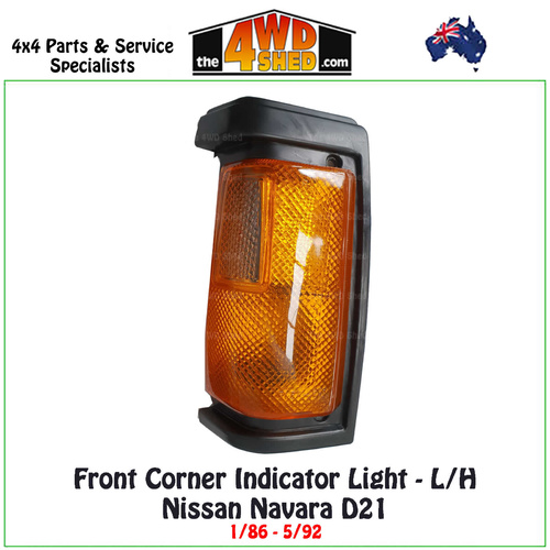 Nissan Navara D21 Front Corner Indicator Light - L/H