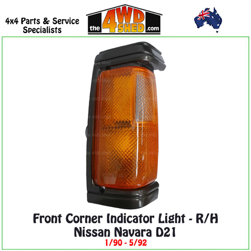 Nissan Navara D21 Front Corner Indicator Light - R/H
