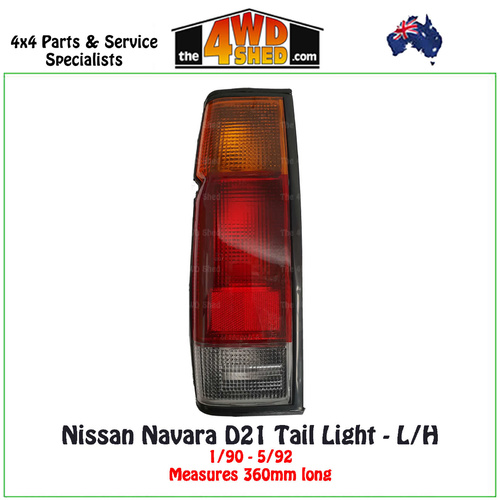 Nissan Navara D21 Style Side Tail Light 1/86-5/92 - Left