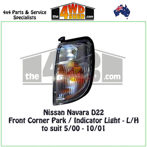 Nissan Navara D22 Front Corner Park / Indicator Light - L/H