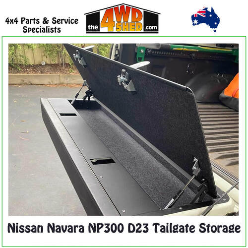 Nissan Navara NP300 D23 Tailgate Storage