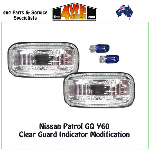 Clear Indicator Modification Upgrade - Nissan Patrol GQ