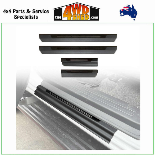 ABS Door Sill Protector Mitsubishi Triton MQ MR Dual Cab 2015-2024