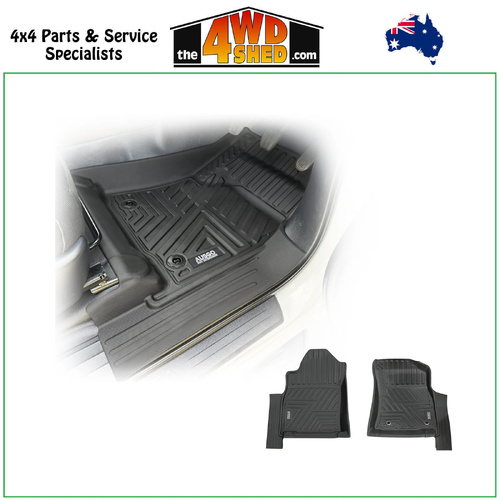 5D TPE Molded Floor Mats Toyota Hilux N90 Single Extra Cab 2025-On Manual Trans