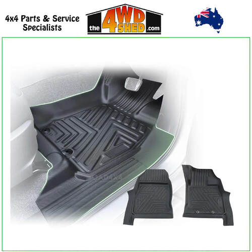 5D TPE Molded Floor Mats Isuzu DMAX Single Extra Cab 2020+