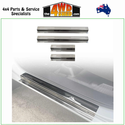 Stainless Door Sill Protector Mazda BT50 TF Dual Cab 2020-On