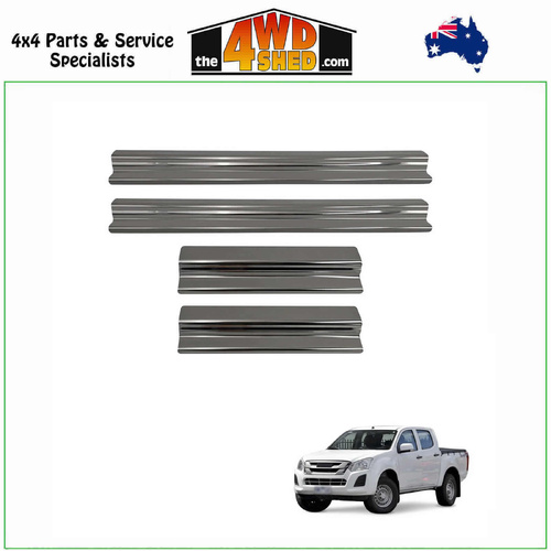 Stainless Door Sill Protector Isuzu DMAX 2012-2020