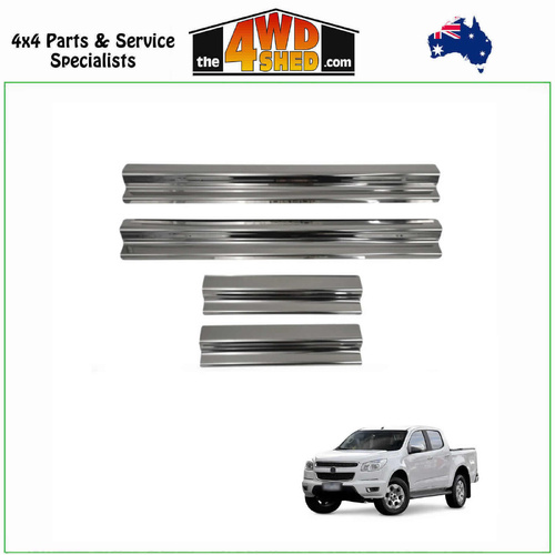 Stainless Door Sill Protector Holden Colorado RG 2012-2020