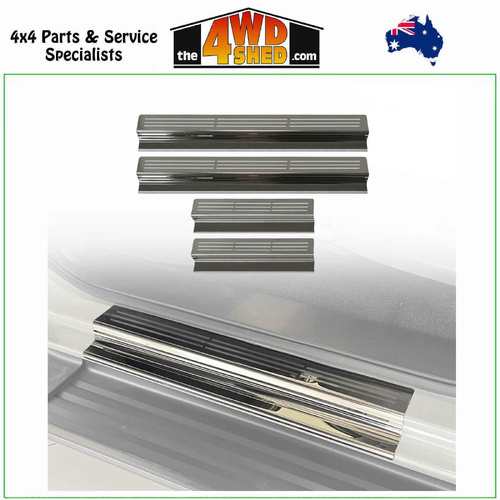 Stainless Door Sill Protector Isuzu MUX 2021-On